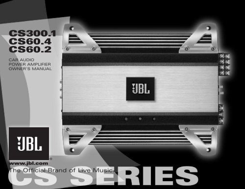 JBL CS60-4.pdf - Hifi-pictures.net