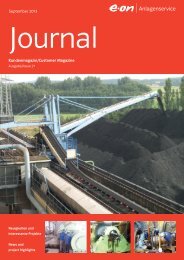 Kunden Journal Nr. 21 (PDF, 4.7 MB) - E.ON AG