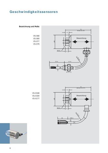 Geschwindigkeitssensoren - Brüel & Kjaer Vibro