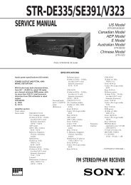 Sony STR-DE335.pdf - Hifi-pictures.net