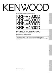 KRF-V7030D KRF-V6030D KRF-V5030D KRF-V4530D
