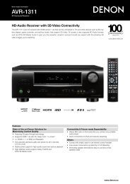 AVR-1311 - Hifi Gear