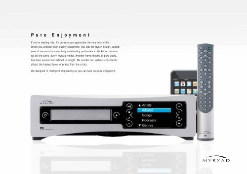 Mi, MX and Z Series - Hifi Gear