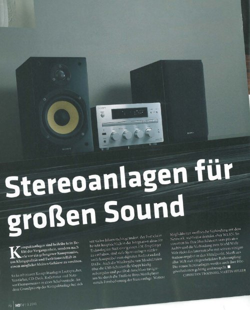 HDTV - Hi-Fi Klubben