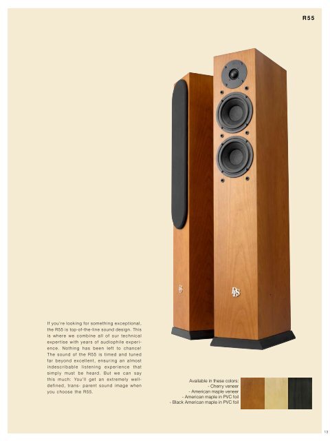 DLS - REPROSOUSTAVY / KATALOG - Hifi on Line