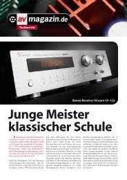 VINCENT SV123 - test avmagazin - DE - Hifi on Line