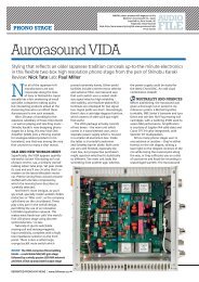 Read the entire review - highend-electronics