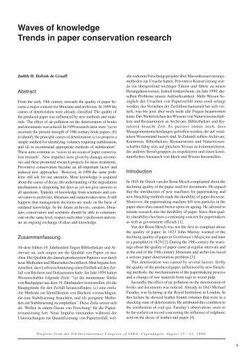 conservation biology research papers conservation biology research papers
