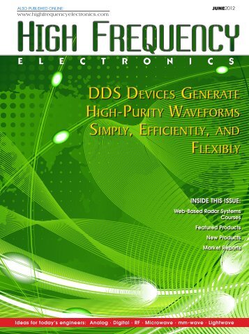 DDS Devices Generate High-Purity Waveforms Simply, Efficiently