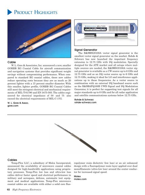 PcB - High Frequency Electronics