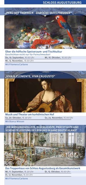 downloaden. (1436kB) - Schlösser Augustusburg und Falkenlust