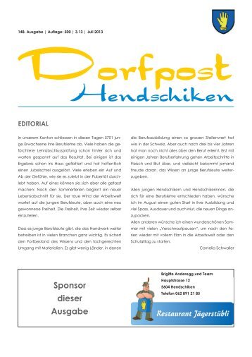 dorfpost/Ausgabe_2013-03.pdf - Hendschiken