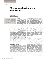 Microwave Engineering Education - High Frequency Electronics