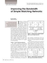 Improving the Bandwidth of Simple Matching Networks