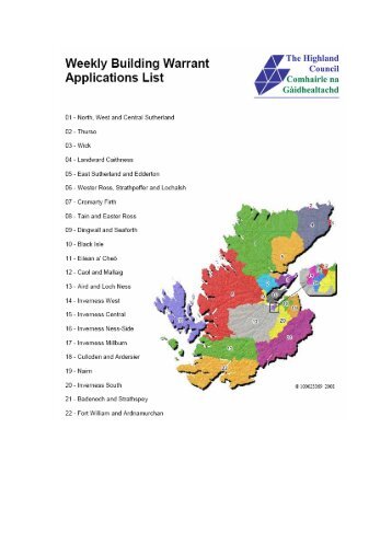 Building Warrant Applications October 7th