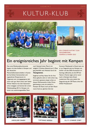 Kultur Klub 2013 opt.pdf - 1. Nettetaler Highlander Verein eV