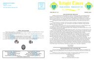 March 2012 Newsletter - Highland Knights of Columbus