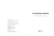 PLAYGROUND SWEDEN - Highlights