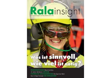 wie vielist nötig? - Rala GmbH & Co.