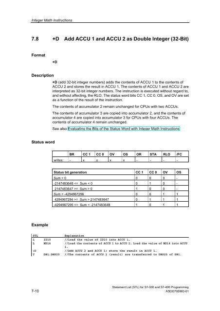 Statement List (STL) - DCE FEL ČVUT v Praze