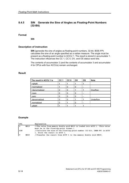 Statement List (STL) - DCE FEL ČVUT v Praze