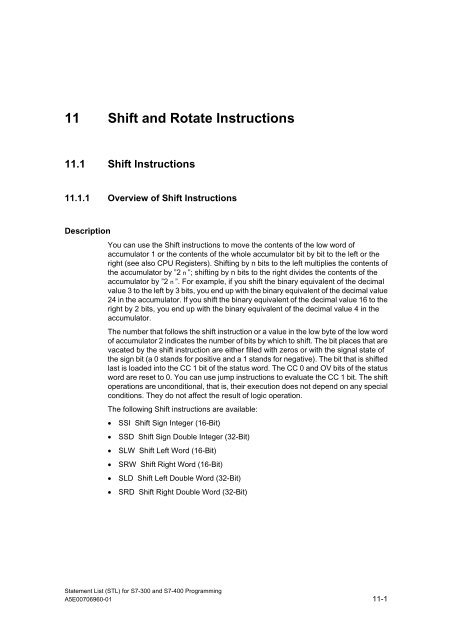 Statement List (STL) - DCE FEL ČVUT v Praze