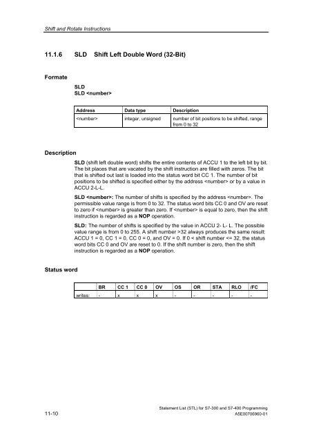 Statement List (STL) - DCE FEL ČVUT v Praze