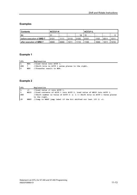 Statement List (STL) - DCE FEL ČVUT v Praze