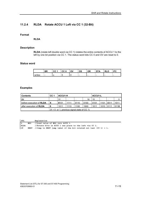 Statement List (STL) - DCE FEL ČVUT v Praze