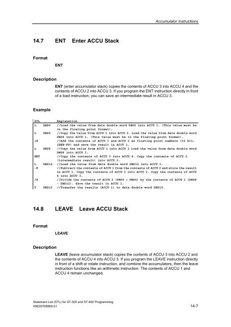 Statement List (STL) - DCE FEL ČVUT v Praze