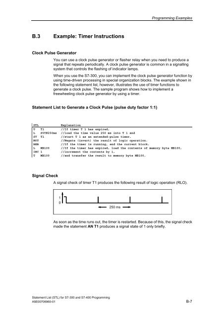 Statement List (STL) - DCE FEL ČVUT v Praze