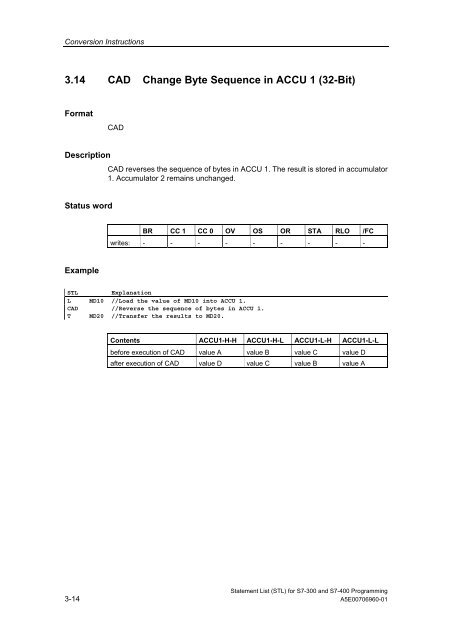 Statement List (STL) - DCE FEL ČVUT v Praze