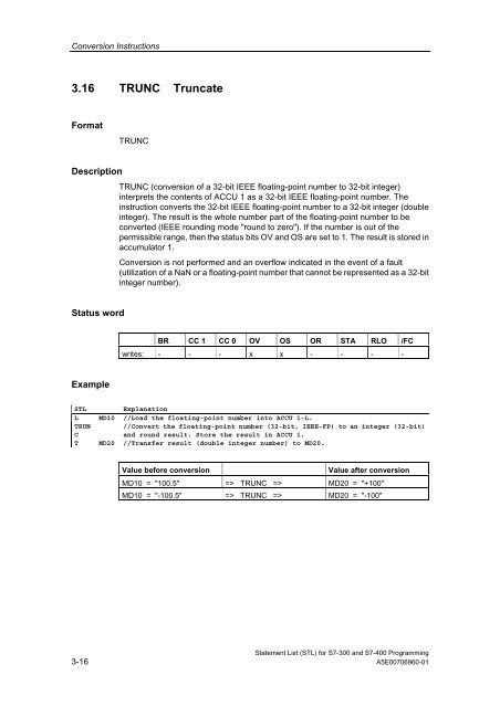 Statement List (STL) - DCE FEL ČVUT v Praze