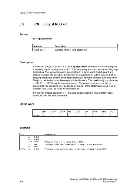 Statement List (STL) - DCE FEL ČVUT v Praze