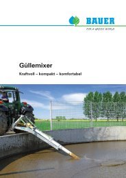 Bauer Guellemixer - Lagerhaus