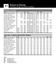 Buxton to Glossop - High Peak Buses