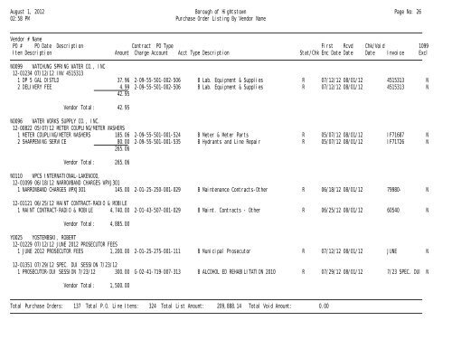 August 6, 2012 â Packet - Borough of Hightstown