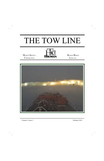 The Tow Line - Higman Marine