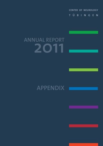 Appendix - Hertie-Institut fÃ¼r klinische Hirnforschung