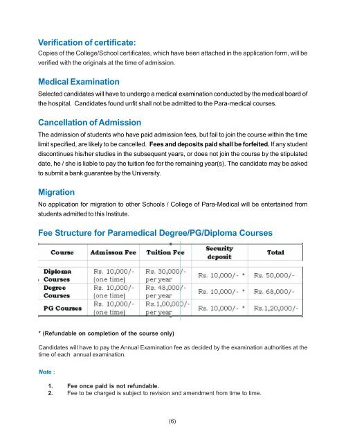 information brochure & application form - HIHT University