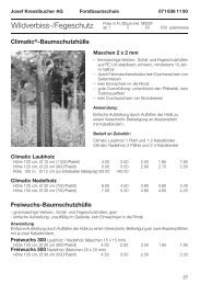 Wildverbissschutz und Zubehör.pdf - Josef Kressibucher AG