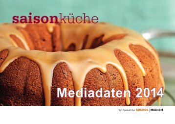 Mediadaten 2014 - Saisonküche