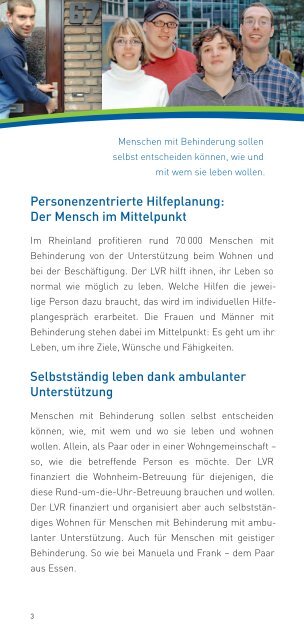 Selbstbestimmt leben(PDF, 757 kB, barrierefrei)