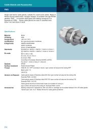 PMS Cable Glands and Accessories - Hikari Group