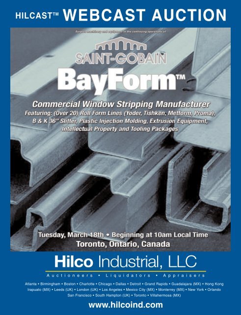 St Gobain Bayform Hilco Industrial