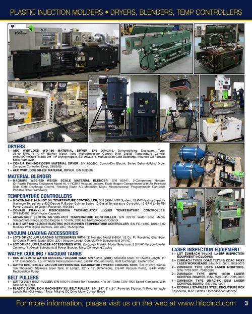 HILCO INDUSTRIAL,