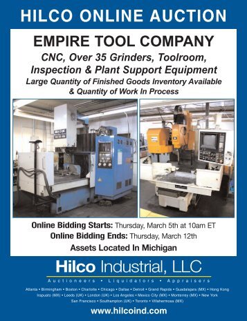 HILCO ONLINE AUCTION Hilco Industrial, LLC