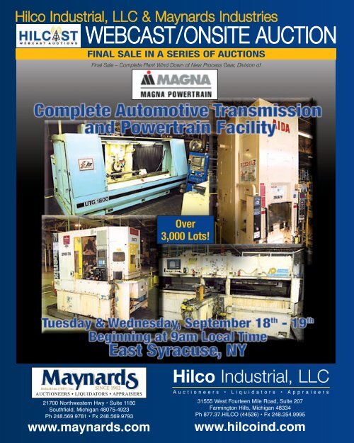 Download Brochure Hilco Industrial