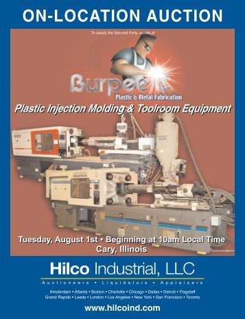 Hilco Industrial, LLC ON-LOCATION AUCTION