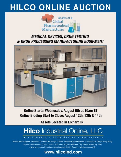 HILCO ONLINE AUCTION - Hilco Industrial